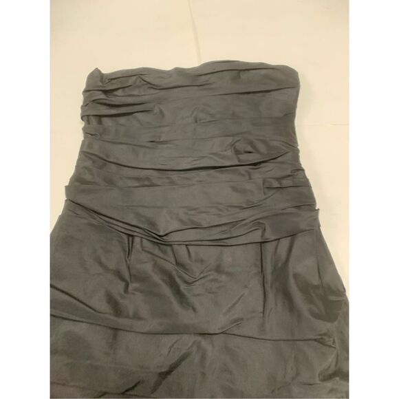 Black Rouched Dress - Picture 4 of 9